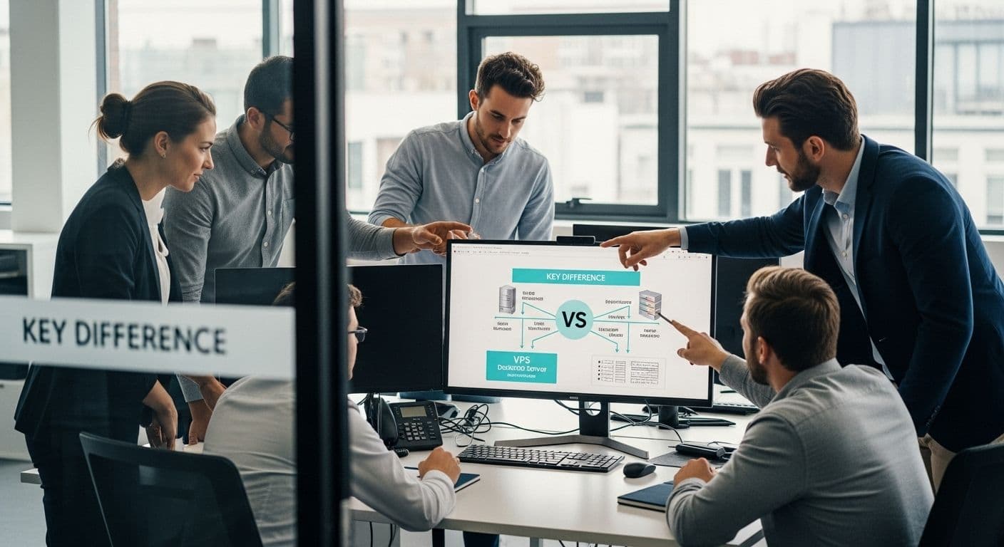 Key Difference Between VPS and Dedicated Server Explained